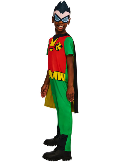 Teen Titans Go Robin Boys Costume Superhero Outfit for Kids 3