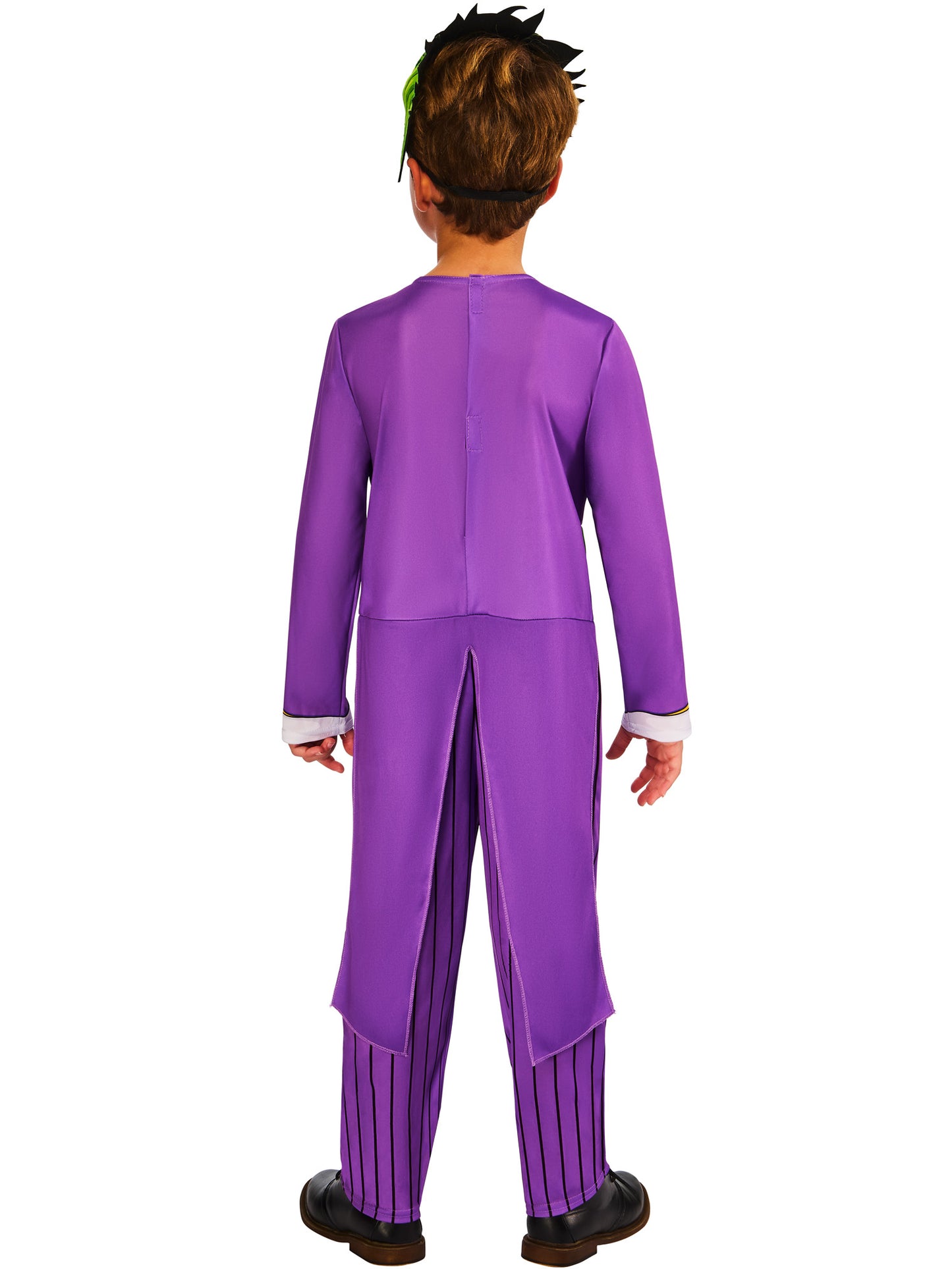 Joker Kids Costume Jumpsuit with Jacket and Headpiece 2