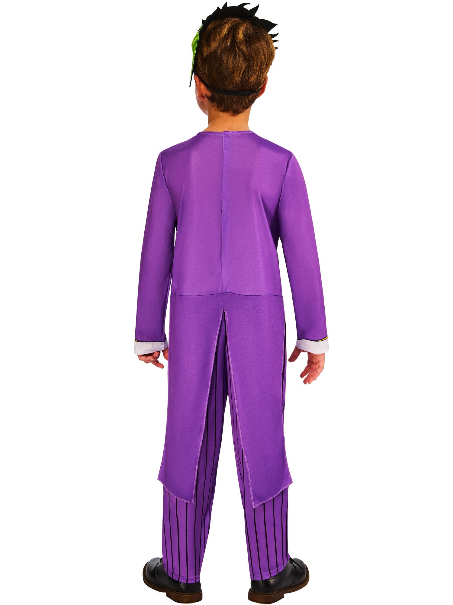 Joker Kids Costume Jumpsuit with Jacket and Headpiece 2