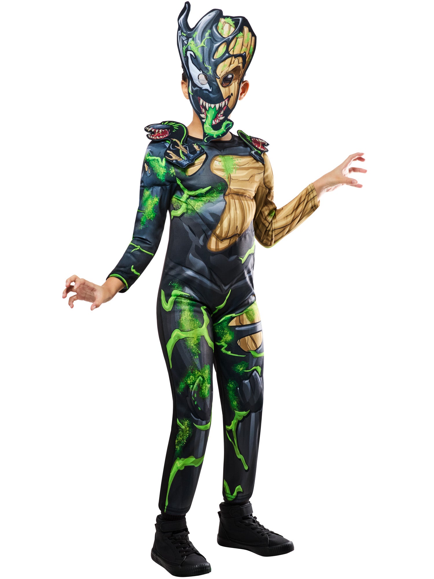 Venomised Groot Costume for Kids 5