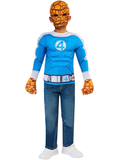 The Thing Deluxe Costume for Boys Fantastic 4 Movie 5