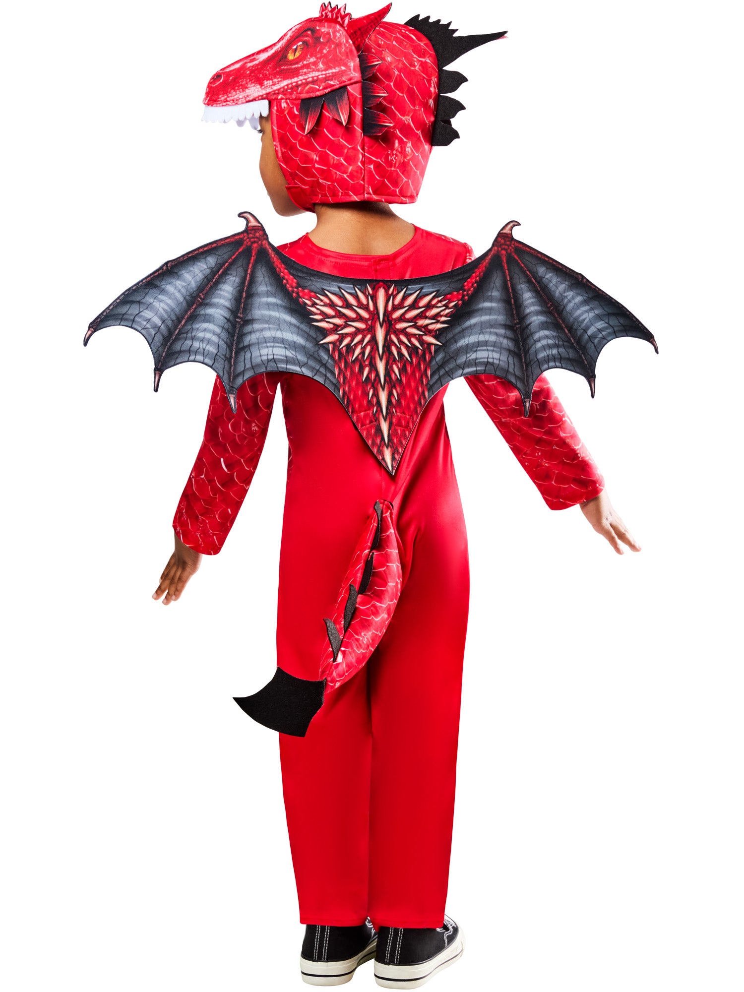 Toddler Red Dragon Costume 2