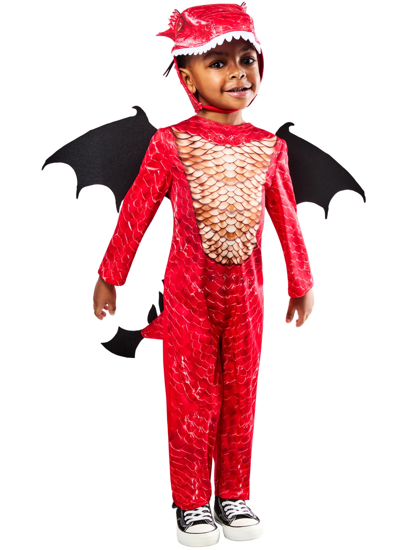 Toddler Red Dragon Costume 5