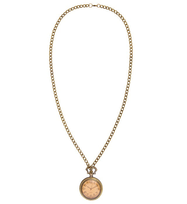 Mechanical Pocket Watch Necklace