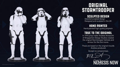 The Original Stormtrooper Three Wise SciFi Figurines 14cm 9