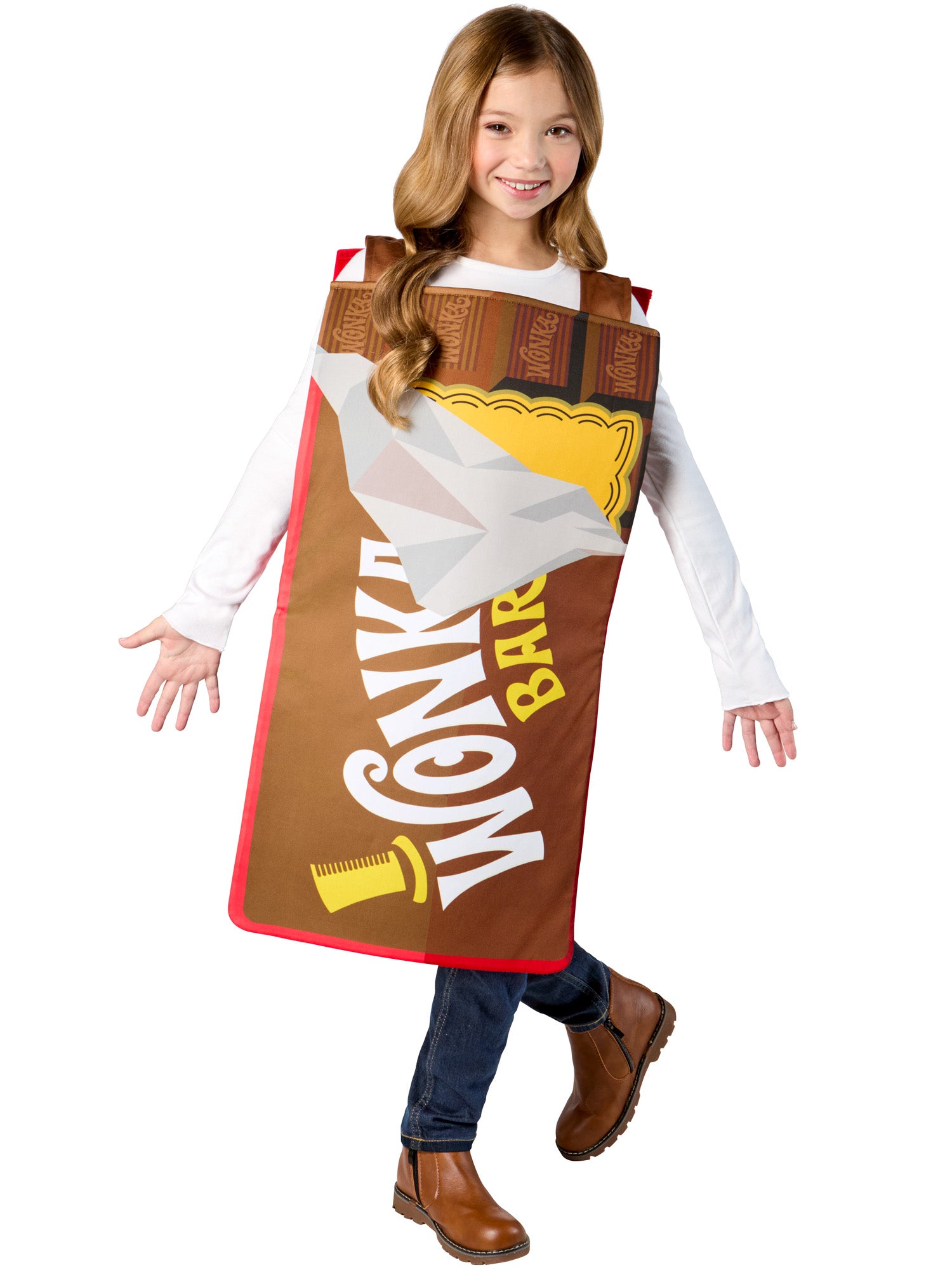Wonka Bar Tabard Costume for Kids 1