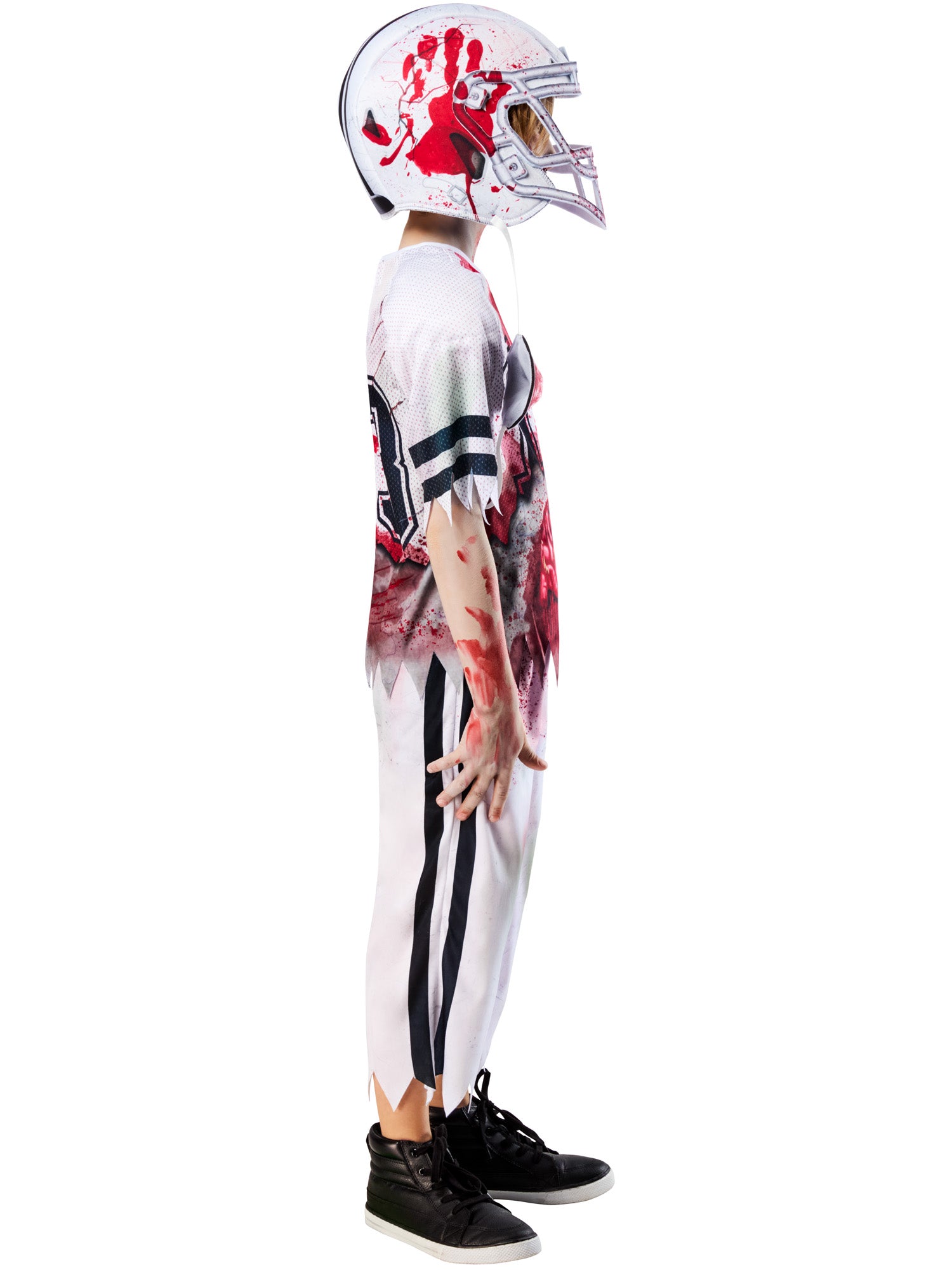 Zombie American Footballer Costume for Boys 3