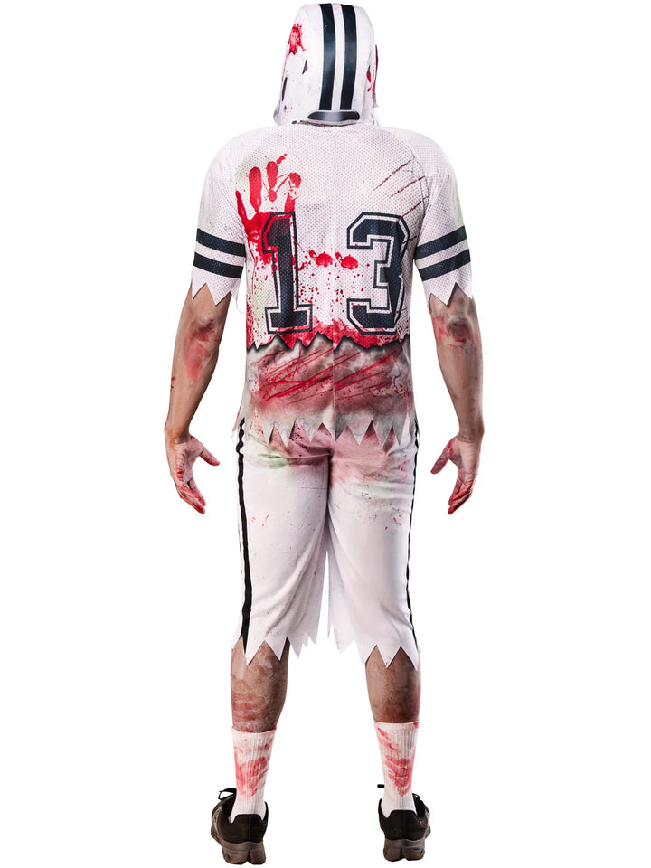 Zombie American Footballer Costume for Men