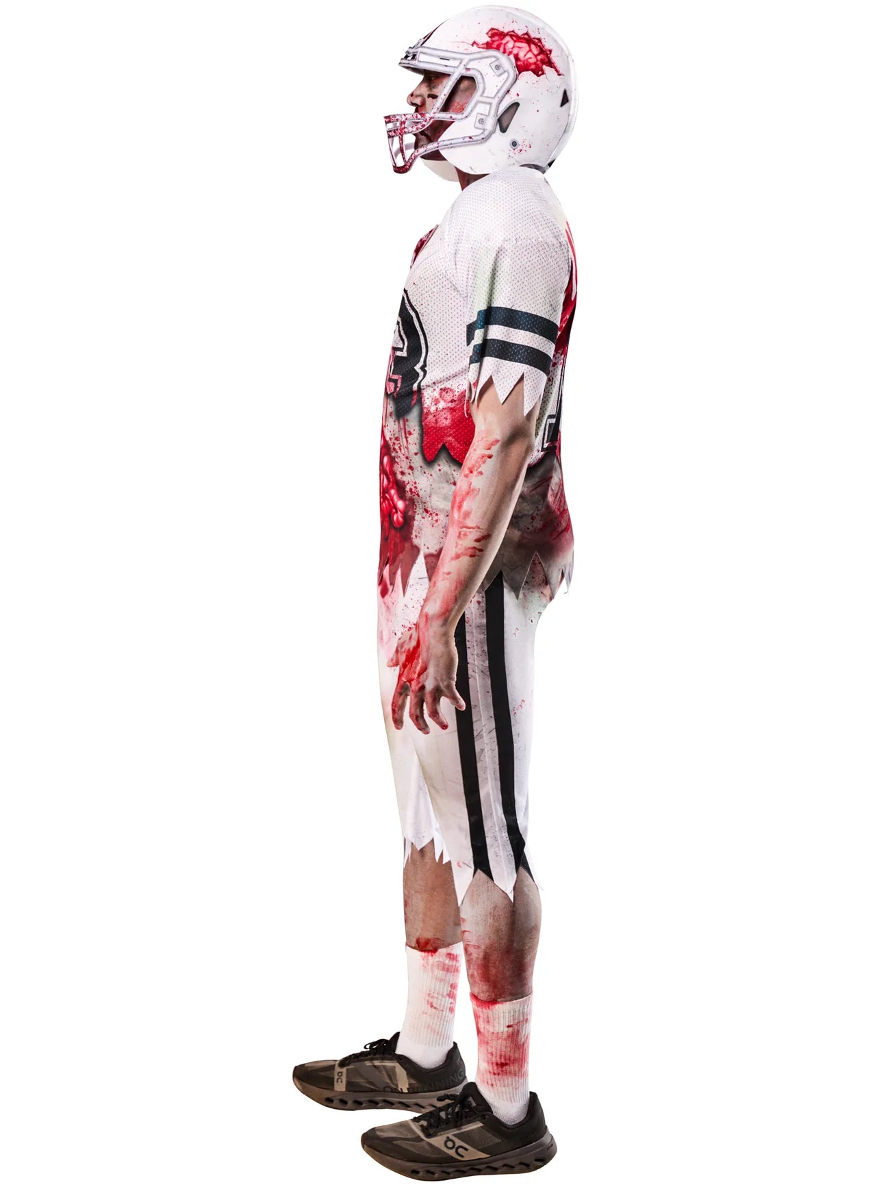 Zombie American Footballer Costume for Men 3