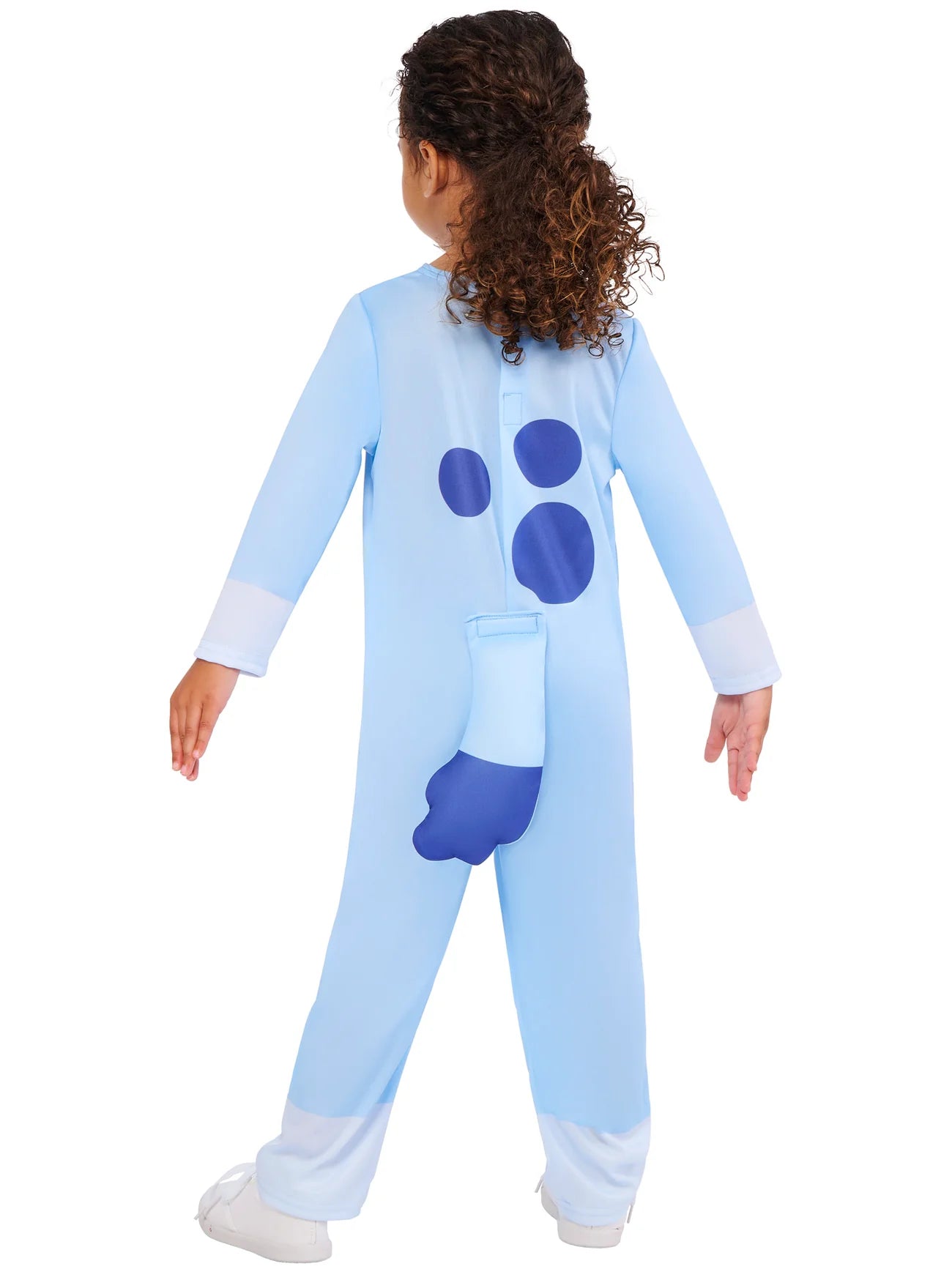 Bluey Costume for Kids Blue Jumpsuit and Mask 2