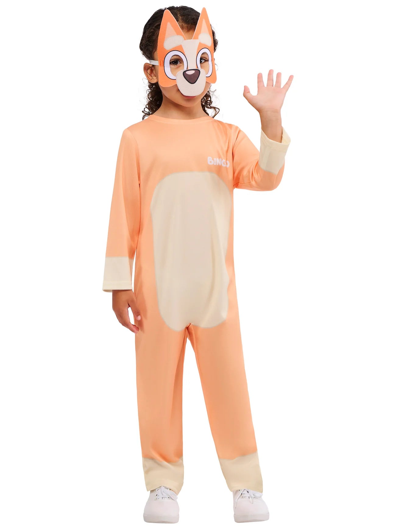 Bingo Bluey Costume for Kids Jumpsuit and Mask 1