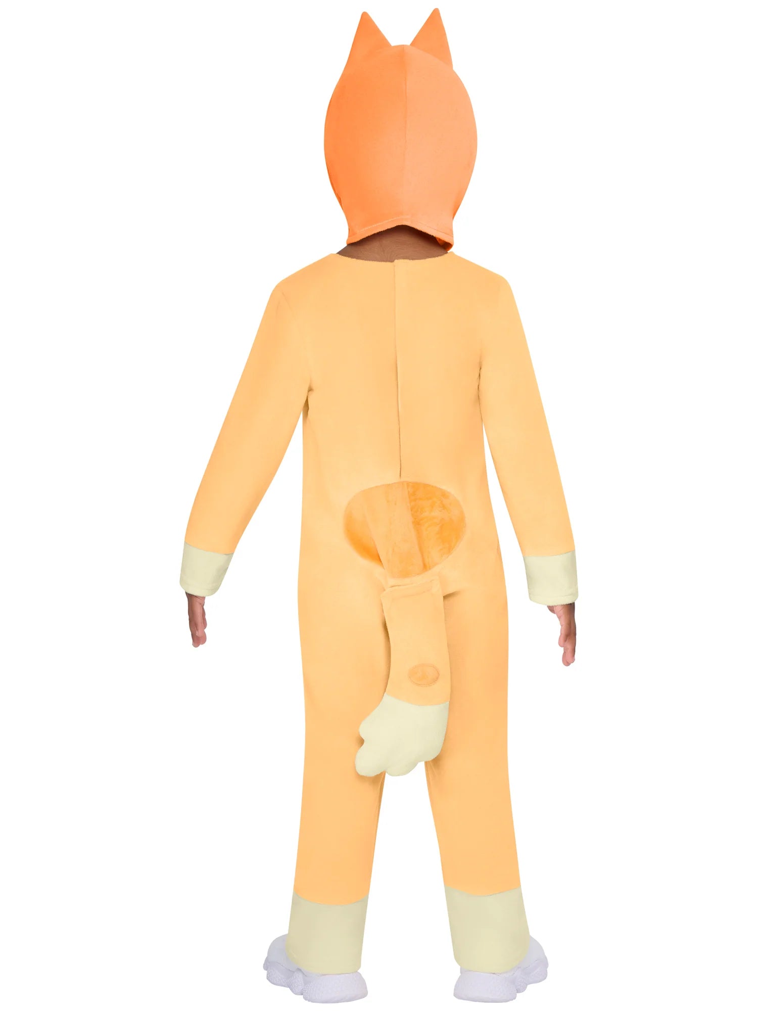 Bingo Costume Jumpsuit for Kids Deluxe Tail and Hood 2