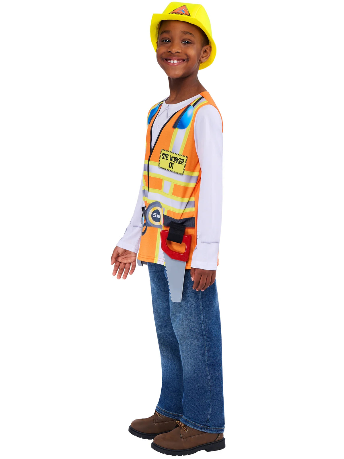 Construction Worker Costume for Kids 3