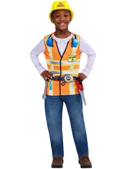 Construction Worker Costume for Kids 4