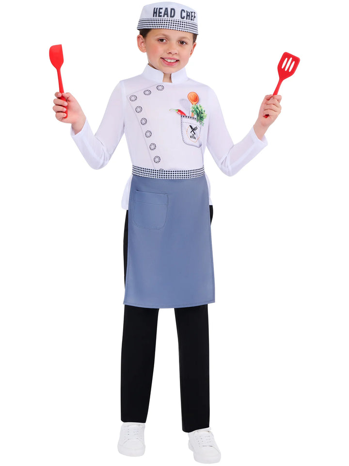 Modern Chef Costume for Kids