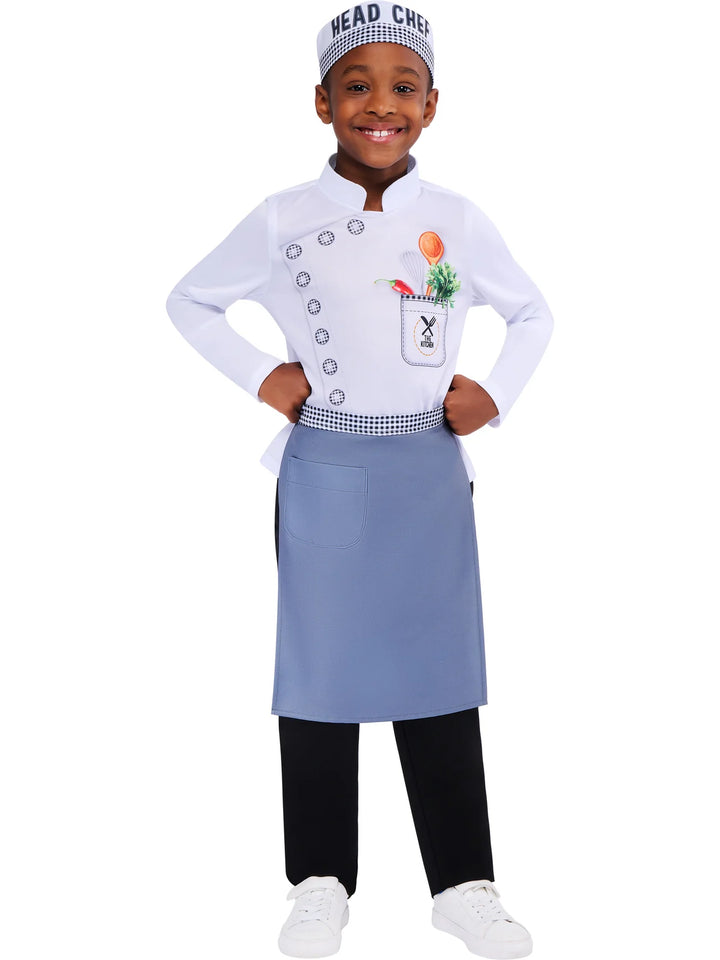 Modern Chef Costume for Kids