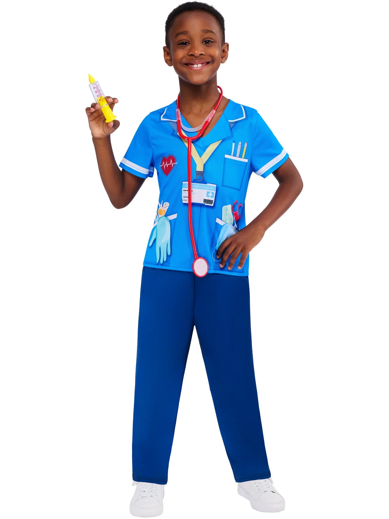 Modern Nurse Costume for Kids 1