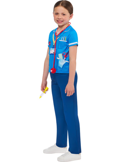Modern Nurse Costume for Kids 3