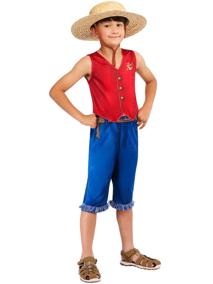 Monkey D Luffy Costume for Kids 4