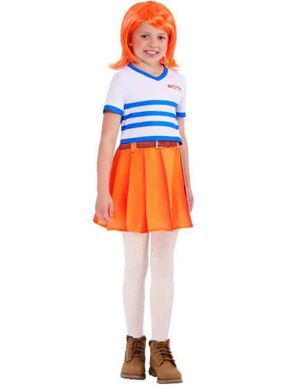 Nami Striped Costume for Girls 7