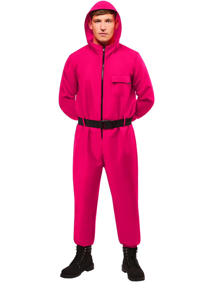 Squid Games Classic Guard Costume Jumpsuit