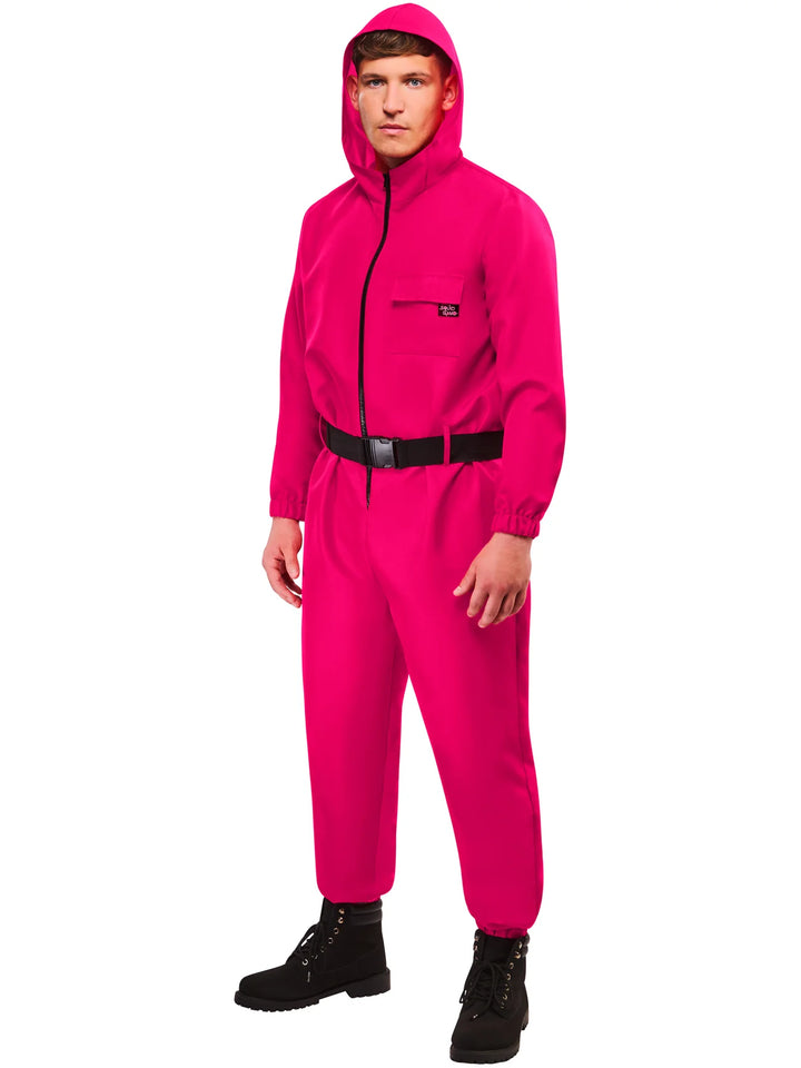 Squid Games Classic Guard Costume Jumpsuit