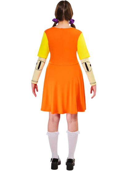 Squid Games Girl Doll Costume for Women 4