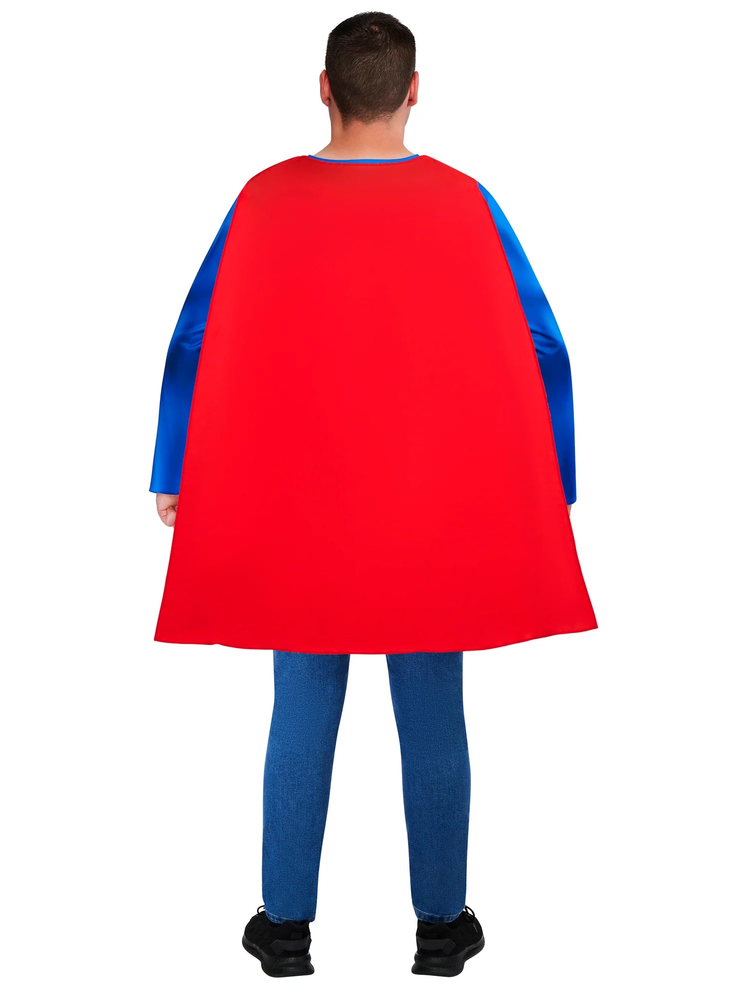 Superman Adult Top and Cape Costume 2
