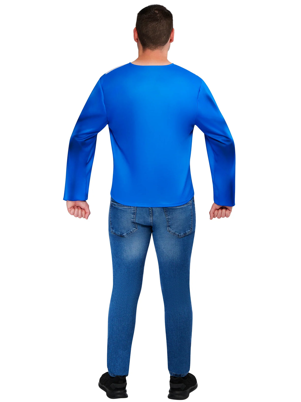 Superman Adult Top and Cape Costume 7