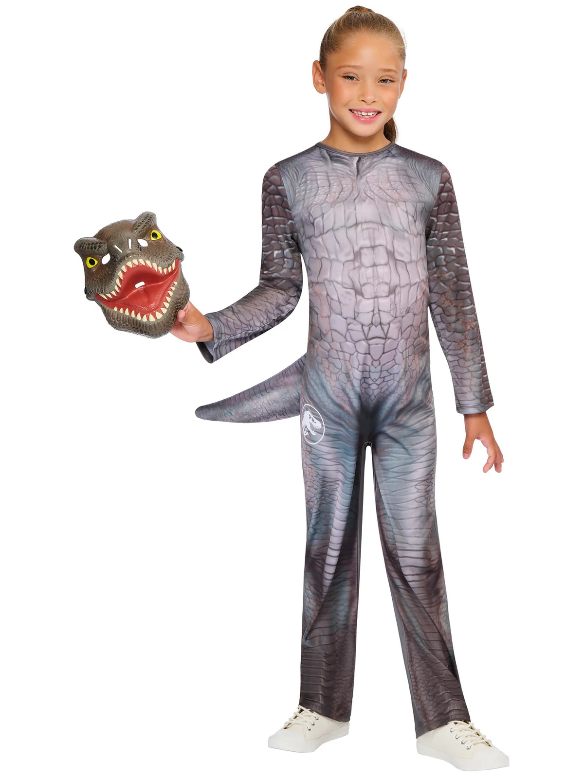 T-Rex Costume for Children with Dino Mask 7