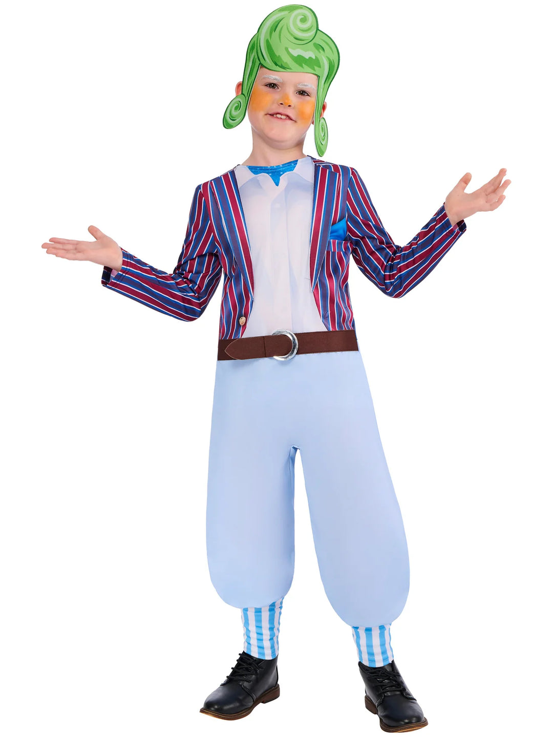 Oompa Loompa Willy Wonka Costume for Kids