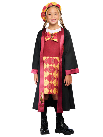 Gryffindor Robe Dress Hogwarts School Uniform Costume for Girls 4