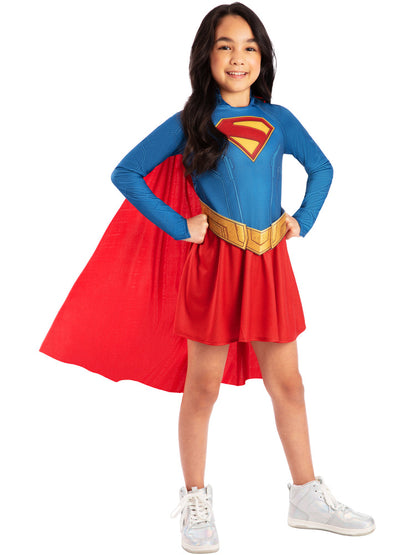 Supergirl Costume for Kids Movie Dress Up