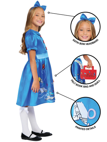 Matilda Deluxe Costume Dress for Girls 3