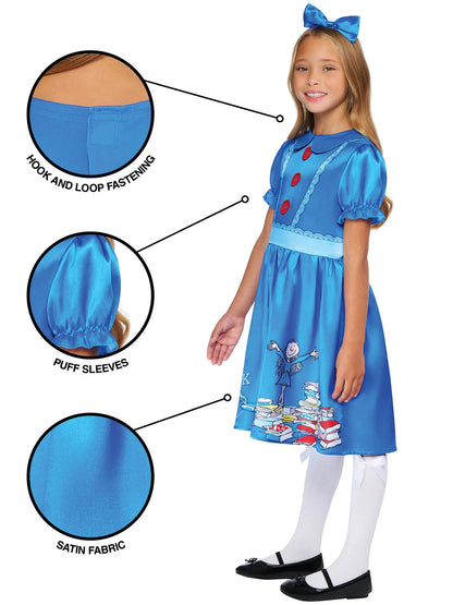 Matilda Deluxe Costume Dress for Girls 4