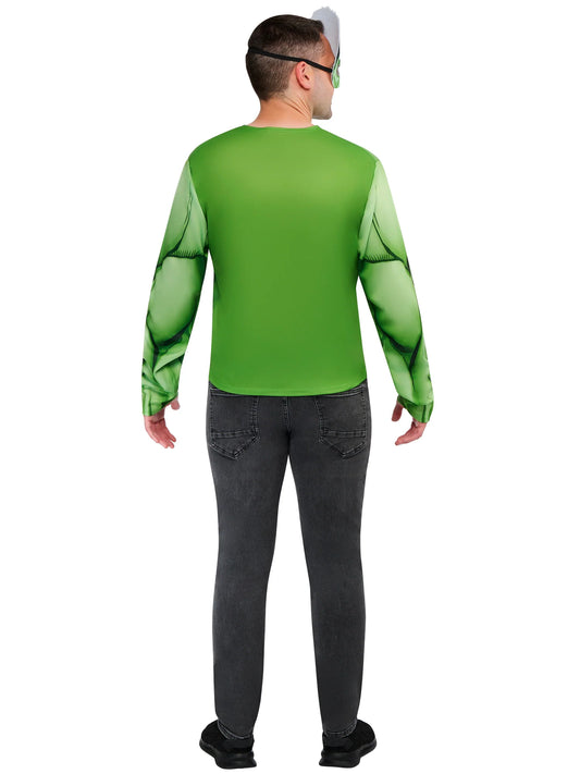 Hulk Adult Top and Half Mask Costume for Men 2