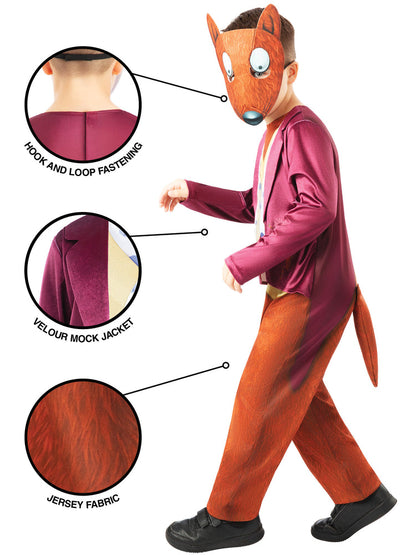 Fantastic Mr Fox Costume for Kids Book Day