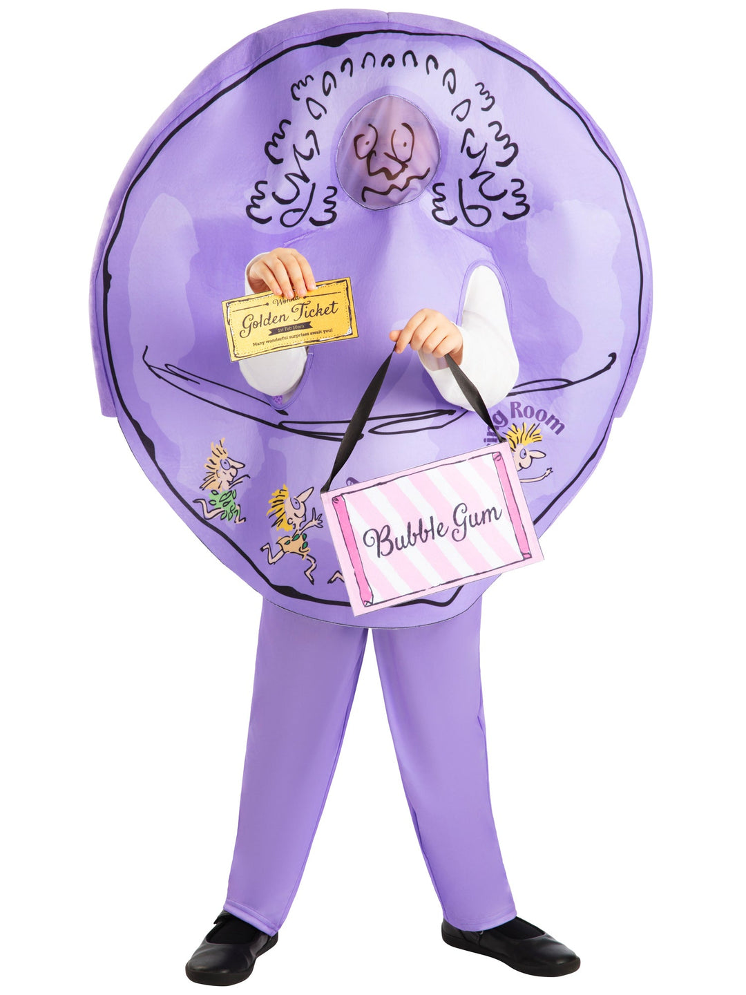 Violet Beauregarde Costume for Kids Willy Wonka Book Day Fancy Dress
