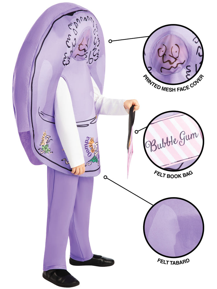 Violet Beauregarde Costume for Kids Willy Wonka Book Day Dress Up