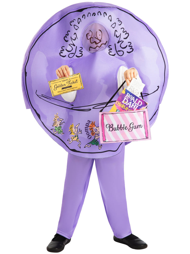 Violet Beauregarde Costume for Kids Willy Wonka Book Day Dress Up