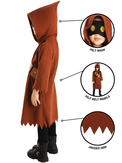 Jawa Costume for Kids Star Wars Outfit 3