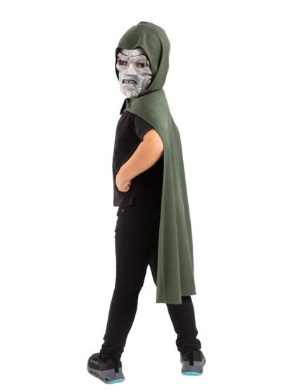 Marvel Avengers Doomsday Doctor Doom Cape and Mask Set for Kids