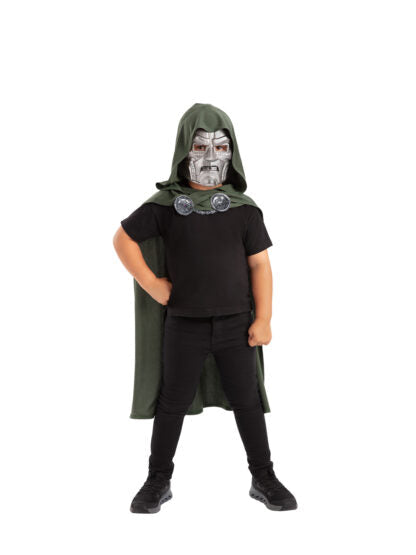 Marvel Avengers Doomsday Doctor Doom Cape and Mask Set for Kids