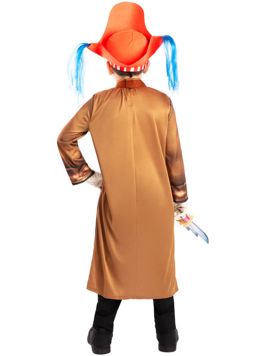 Buggy The Clown Costume One Piece Kids Dress Up