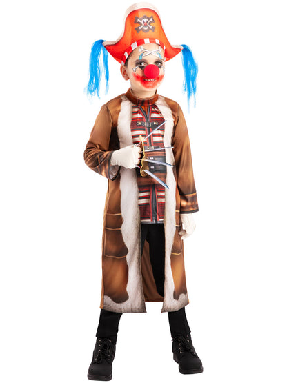 Buggy The Clown Costume One Piece Kids Dress Up