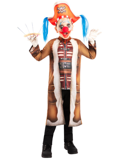 Buggy The Clown Costume One Piece Kids Dress Up