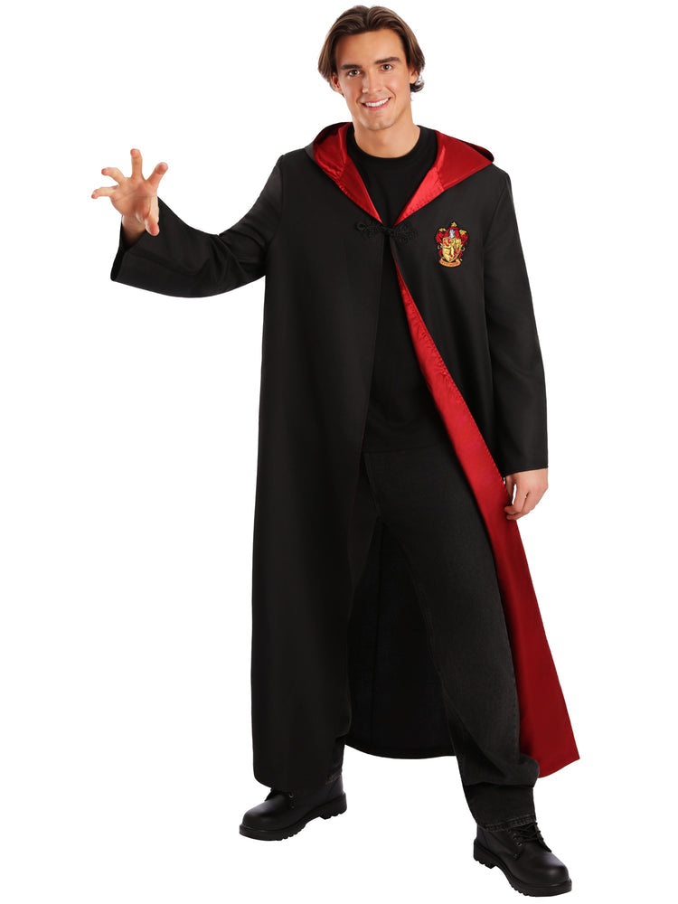 Gryffindor Robe Deluxe Costume for Adults Harry Potter Dress Up