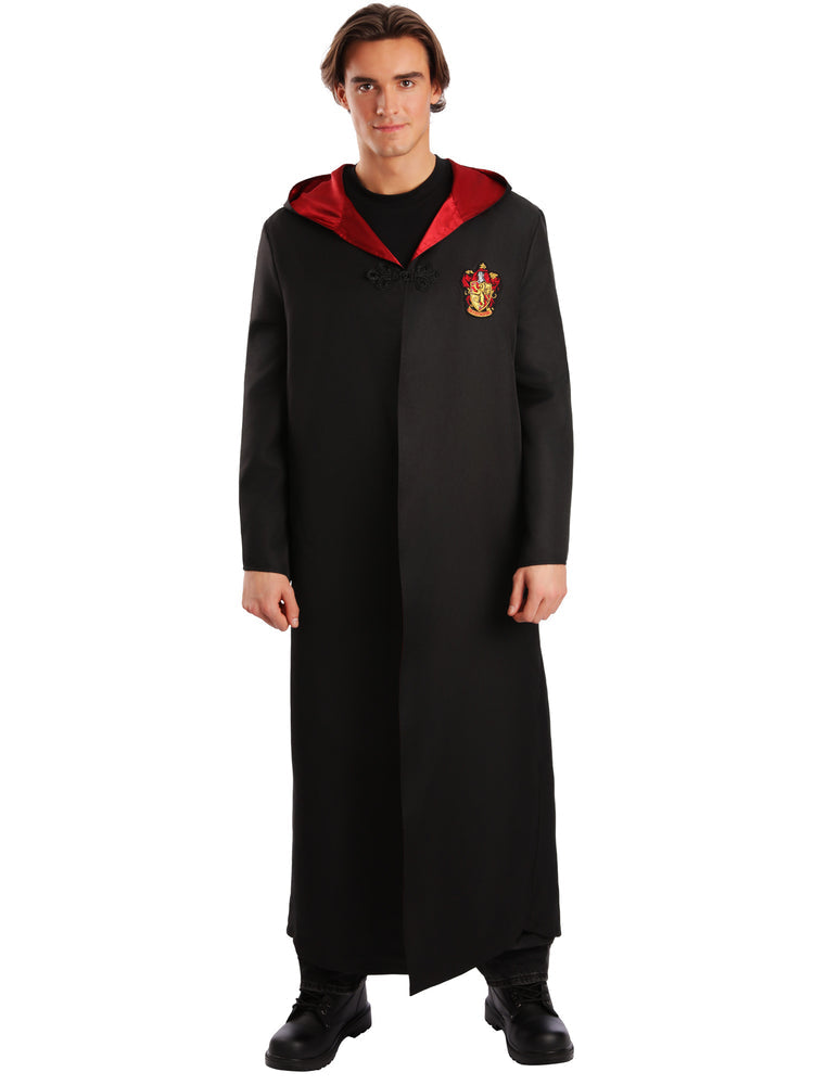 Gryffindor Robe Deluxe Costume for Adults Harry Potter Dress Up