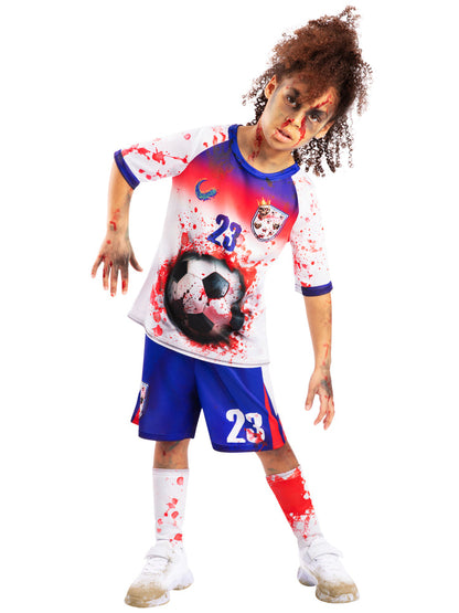 Zombie Ghoulessia R.I.P.sso Costume for Girls