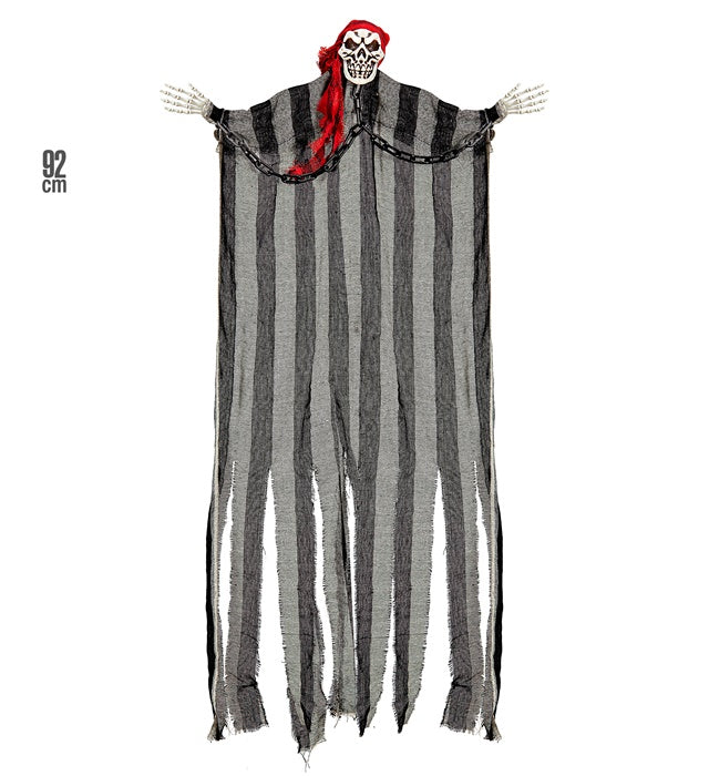Chained Pirate Skeleton 92 Cm